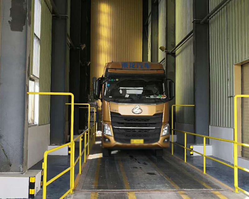 黑龍江后翻式液壓卸車機(jī)